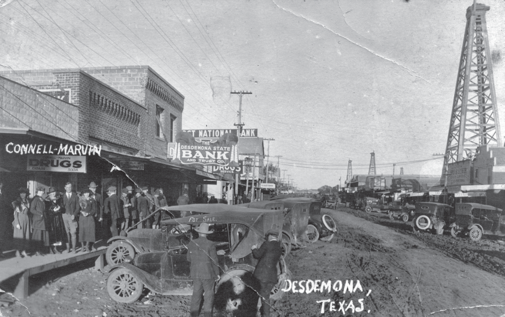Desdemona was a busy place during the Eastland County boom. 