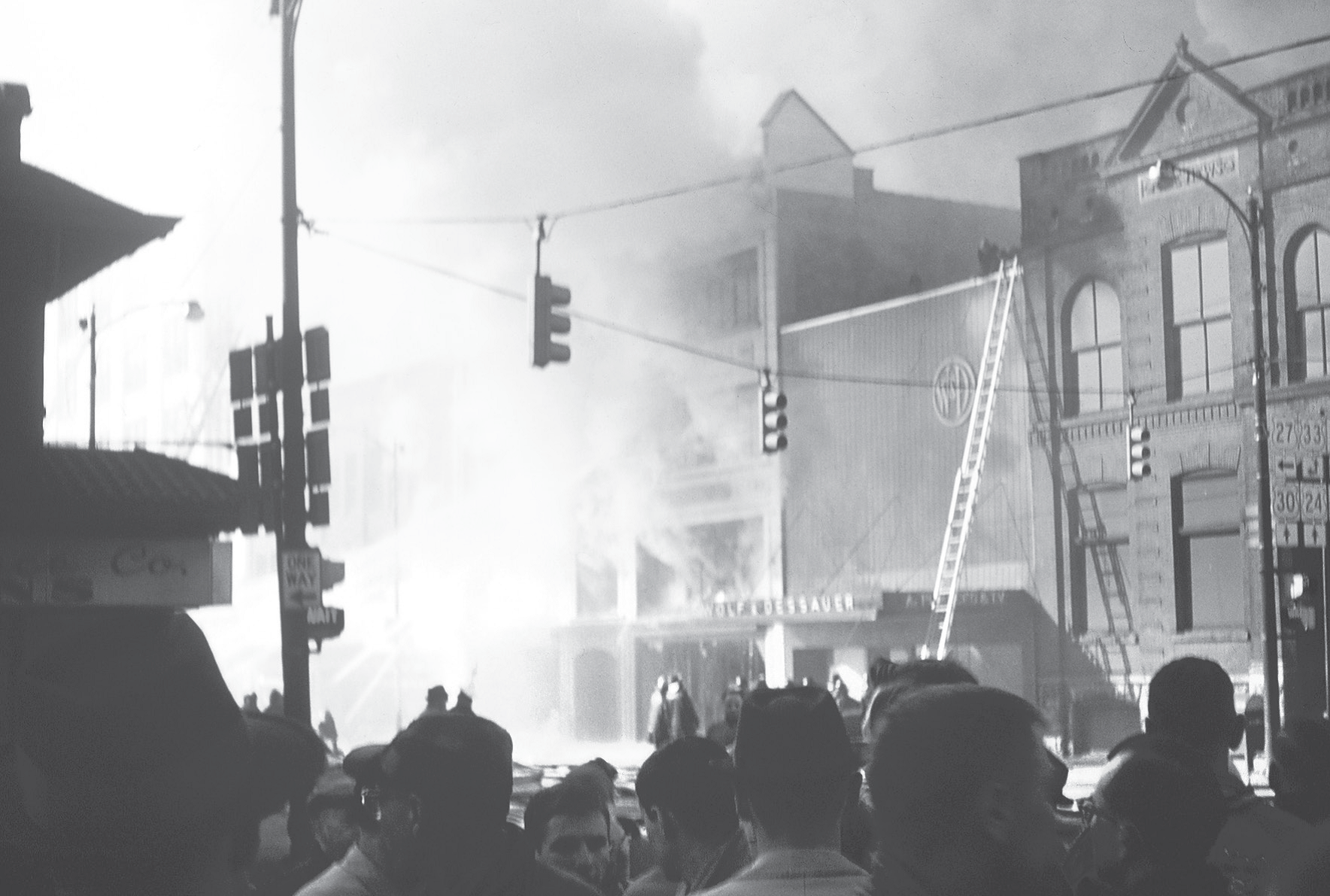 The Fire that Nearly Destroyed Fort Wayne’s Wolf and Dessauer