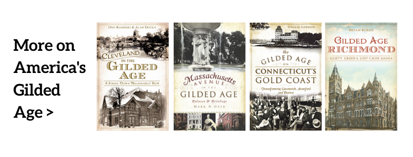 Banner ad for American Gilded Age books.