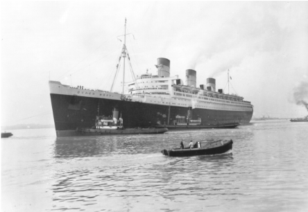 An image of the Queen Mary.