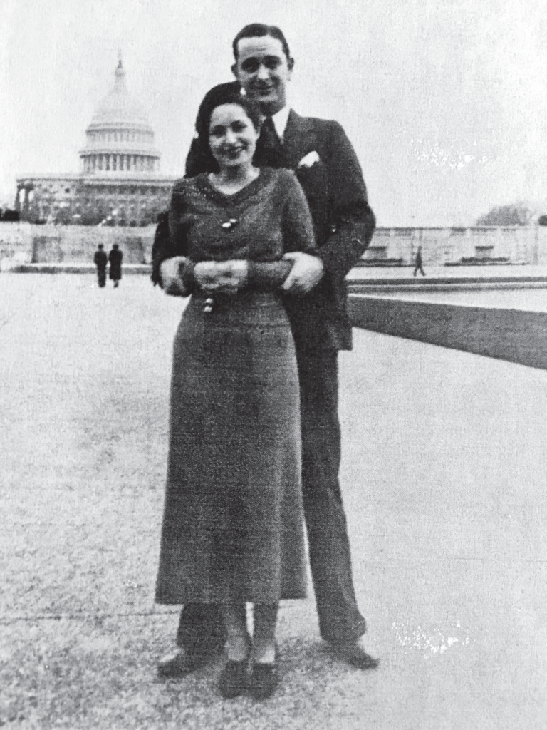 An image of President Lyndon B. Johnson and Lady Bird Johnson.