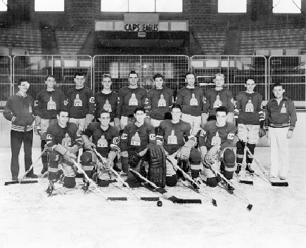 An image of the 1939 Indianapolis Capitals.