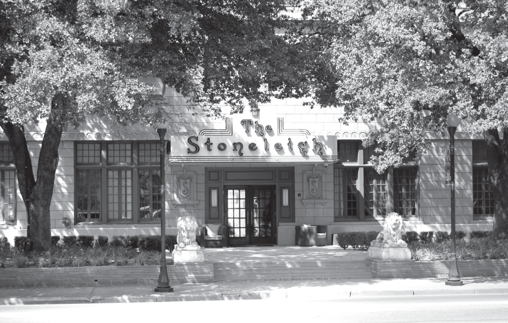 An image of the Stoneleigh Hotel.