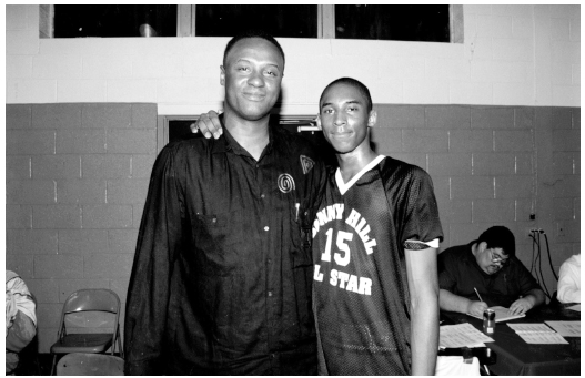 Kobe Bryant and his Dad, Joe Bryant