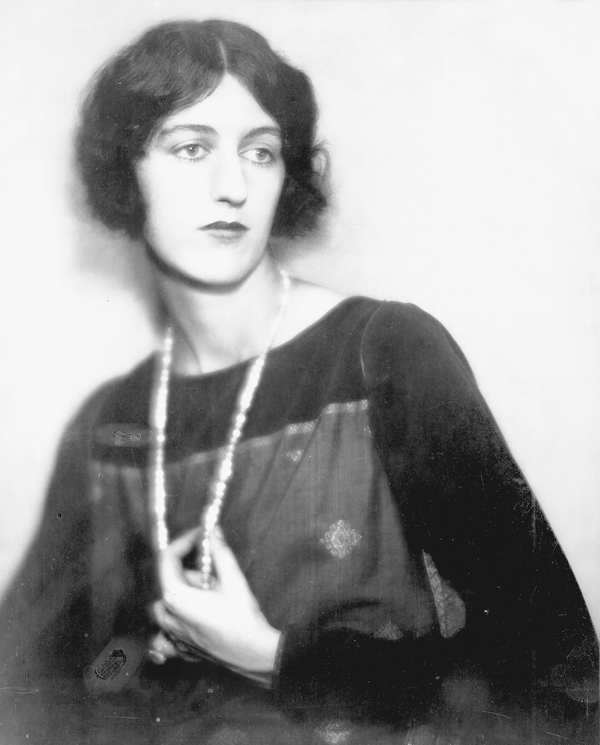 An image of Cornelia Vanderbilt in 1924, who grew up on the grounds of Biltmore with her parents.
