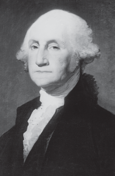 The Gilbert Stuart portrait of George Washington.