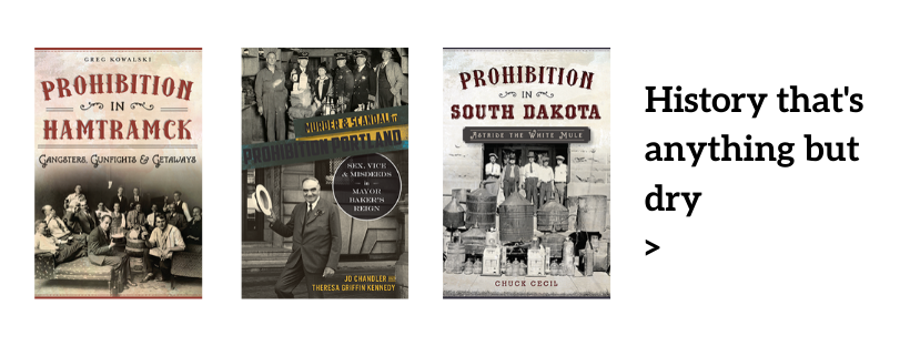 Prohibition history banner ad.
