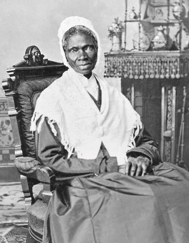 A photograph of Sojourner Truth