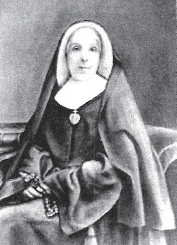 An image of Sister Mary Anthony O'Connell, commonly referred to as the "Boston Irish Florence Nightingale."
