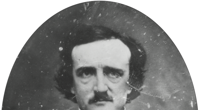 A portrait of Edgar Allen Poe